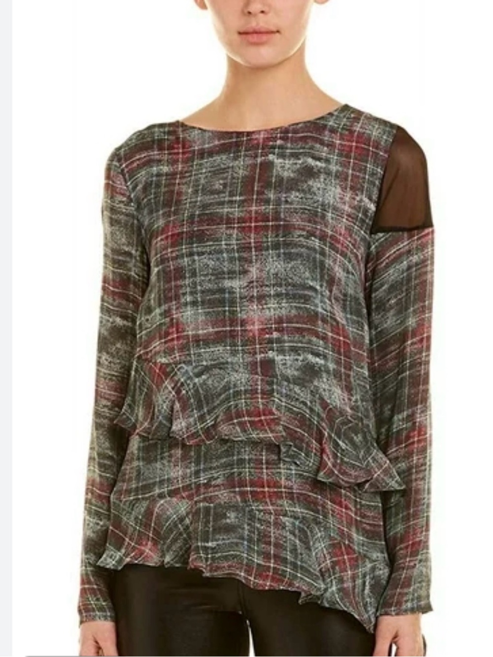 NWT Artelier Nicole Miller 100% Silk Blouse - Small